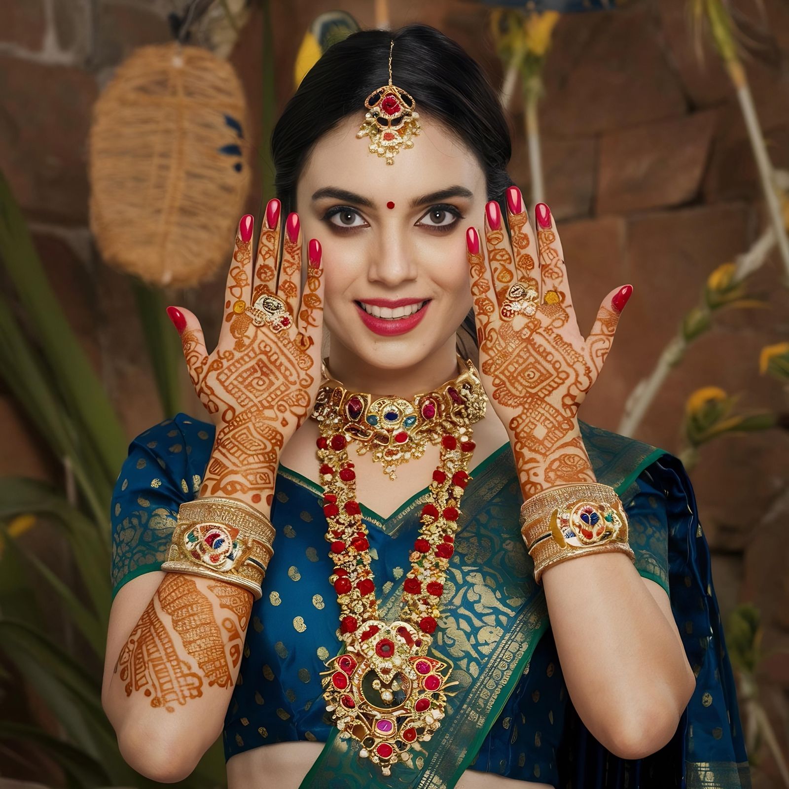Engagement Mehndi Garhwal Mehndi Art Rishikesh